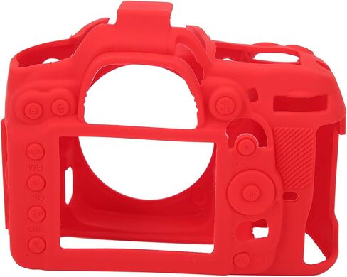 Nikon d7000 Skin Covers Nikon d7000 Protective case Other Camera Accessories Camera Protective Shell Silicone Case Cover Fit for Nikon D7000 Camera AccessoriesBlack (Red) in Kuwait