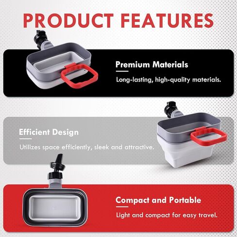 French Fry Holder Foldable Organizer, Car Sauce Holder, Car Air Vent Silicone Dip Clip and Fetchup and Fries Sauces Universal Automotive Accessories in Kuwait