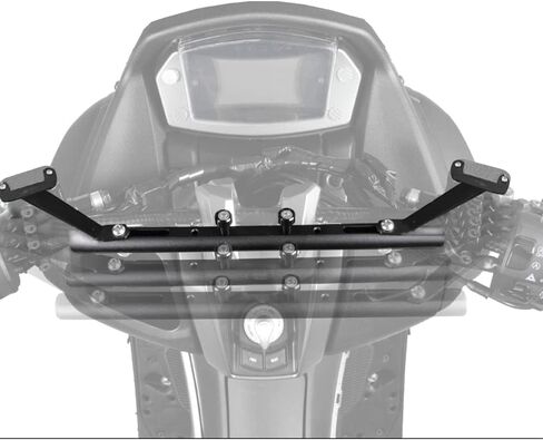 Motorcycle Mutifunctional Cross Bar Balance bar GPS Navigation Handlebar Bracket Extension Compatible with Suzuki Burgman 400 '98-'22 (Blue) in Saudi Arabia