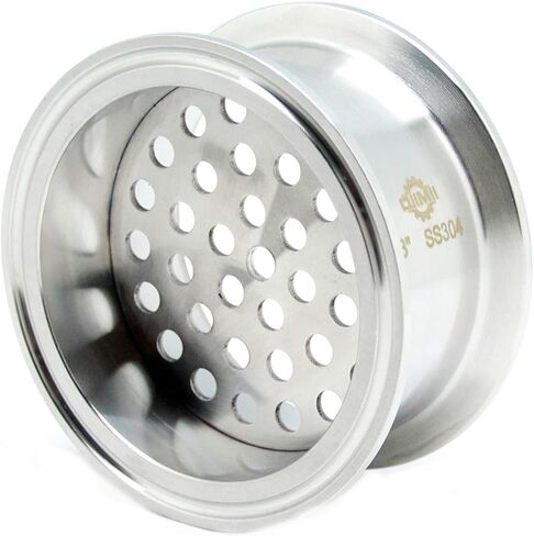 QiiMii Tri Clamp Filter Plate - High Pressure Sanitary Fitting with 6mm Holes, 2" Tri Clamp Size in Kuwait