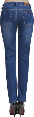 Camii Mia-Womens-Fleece-lined-Jeans-Winter Jeans بناطيل تدفئة حرارية من قماش الدنيم Jeggings مقاس نحيف in Kuwait