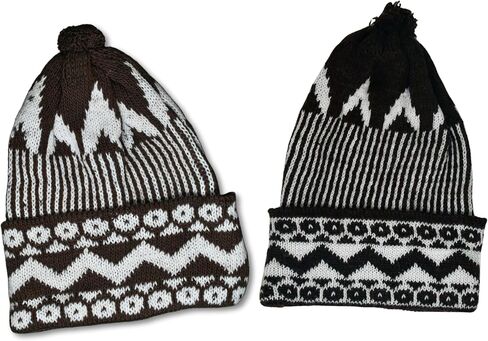 2 Pcs Hat Islam Taqiya Takke Cap Wool Kufi Koofi Kofi Stretch Handmade Knitted Topi Egyptian Cap Islamic Muslim Prayer Beanie Men in Saudi Arabia