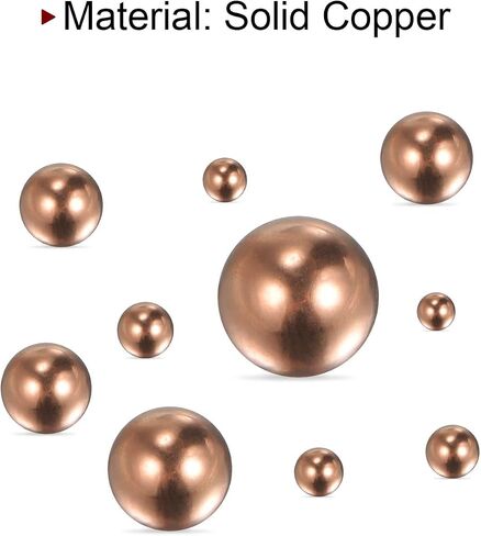 200pcs 3mm Precision Solid Copper Bearing Balls for Bearings Valves Decoration in Saudi Arabia