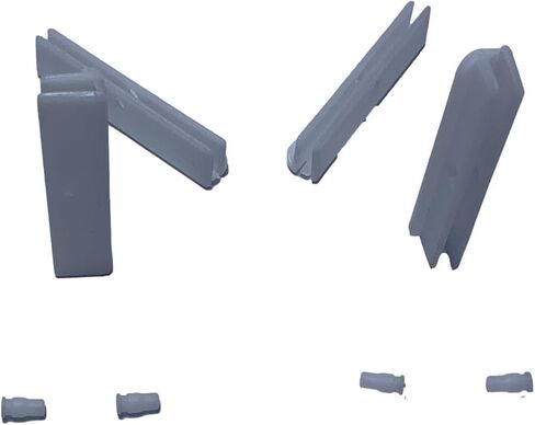 4 قطع F.I.A.T P.U.N.T.O D.O.B.LO MULTIPLA WINDOW GUIDE TRACK PLASTIC CLIP DOOR GLASS EDGE SLOT 7775575 12-18 500 500c يناسب اليسار أو اليمين in Kuwait