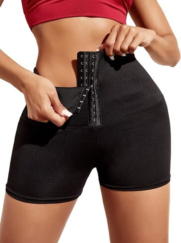 Floerns Women's High Waist Tummy Control Thigh Slim Corset Shapewear Shorts in Saudi Arabia