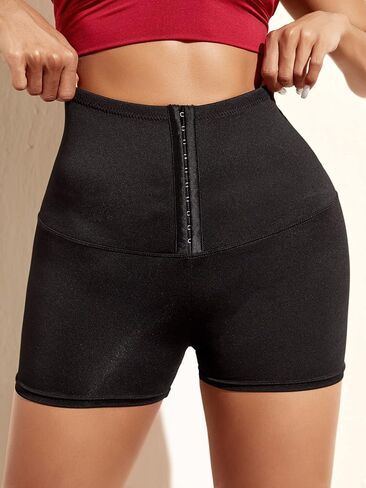 Floerns Women's High Waist Tummy Control Thigh Slim Corset Shapewear Shorts in Saudi Arabia