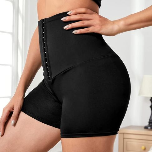 Floerns Women's High Waist Tummy Control Thigh Slim Corset Shapewear Shorts in Saudi Arabia