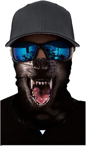 Seamless Sun UV Dust Protection Windproof Bandana Face Mask Neck Gaiter Magic Scarf Balaclava Face Cover Scarf in Saudi Arabia