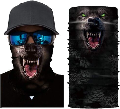 Seamless Sun UV Dust Protection Windproof Bandana Face Mask Neck Gaiter Magic Scarf Balaclava Face Cover Scarf in Saudi Arabia