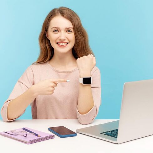 Compatible with Apple Watch Band 38mm 40mm 41mm 42mm 44mm 45mm for Women/Men Laser Engraved Waterproof SoftSilicone Sport Straps Replacement Wristbands foriWatch Series 7/6/5/4/3/2/1/SE （pack 2） in Saudi Arabia