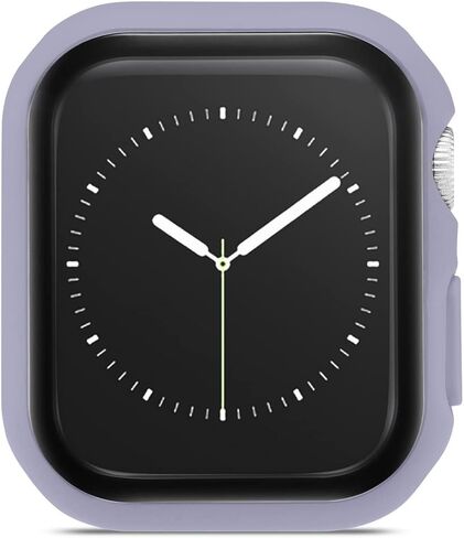 حافظة متوافقة مع Apple Watch Series 8 Series 7 45mm & 41mm، غطاء حماية كامل وصلب رفيع للغاية لساعة Apple Series 8 Series 7 مع طبقة من الزجاج المقوى للنساء والرجال in Kuwait