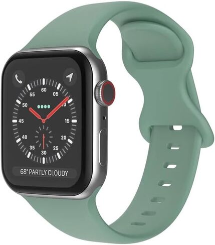 تتوافق أحزمة الساعة الرياضية من AXTECHS مع أحزمة ساعات Apple بمقاسات 38 مم و40 مم و41 مم و42 مم و44 مم و45 مم و49 مم، وهي مصنوعة من السيليكون الناعم الفاخر للرجال والنساء. in Kuwait