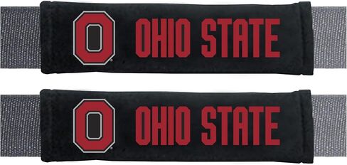 FANMATS 32083 North Carolina Tar Heels Embroidered Seatbelt Pad - 2 Pieces in Saudi Arabia