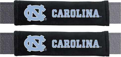 FANMATS 32083 North Carolina Tar Heels Embroidered Seatbelt Pad - 2 Pieces in Saudi Arabia