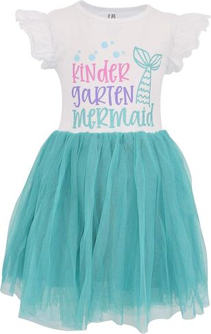 Unique Baby Girls Back to School Mermaid Tutu Dress in Saudi Arabia