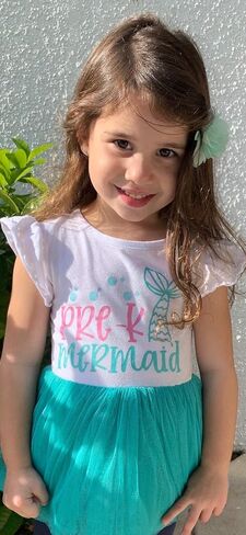 Unique Baby Girls Back to School Mermaid Tutu Dress in Saudi Arabia