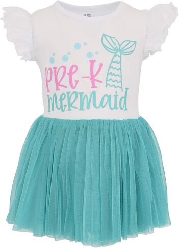 Unique Baby Girls Back to School Mermaid Tutu Dress in Saudi Arabia