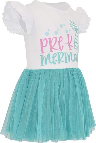 Unique Baby Girls Back to School Mermaid Tutu Dress in Saudi Arabia