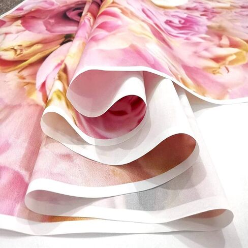 WOLADA 10x10FT زهرة خلفية الفينيل التصوير خلفية القماش زهرة جدار خلفية الوردي زهرة خلفية روز الزهور خلفية خلفيات الزفاف لالتقاط الصور خلفية المشاركة 9604 in Kuwait