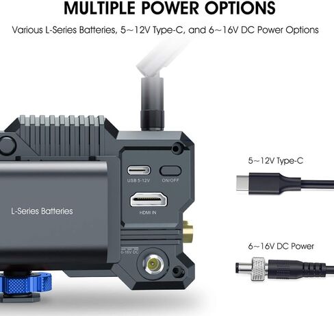 نظام نقل Hollyland Mars 400S pro 1080p HDMI SDI 5G نقل الصور لاسلكيًا إلى 4 أجهزة في 400 قدم 0.1 ثانية، يدعم زمن الاستجابة المنخفض Android وiOS 3 أوضاع للمشهد (جهاز إرسال + مستقبل) in Kuwait