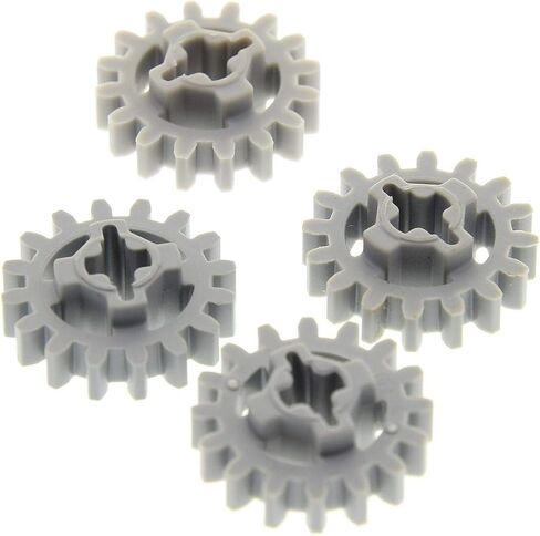 4 x LEGO Technic Gear New Light Grey Z16 Gears 16 Teeth Wheel Technology New Shape 94925 in Saudi Arabia