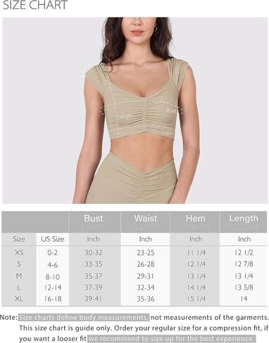 ODODOS Ruched Front Crop Tank for Women V-Neck Cut Out Back Cap Sleeve Cropped Tops in Saudi Arabia