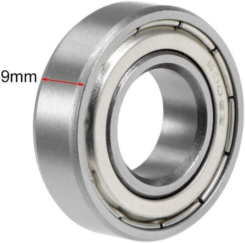 10 قطعة 6002ZZ 15x32x9 مللي متر 6002 6002Z الكرات الأخدود العميق تحمل الصلب مزدوجة محمية in Kuwait