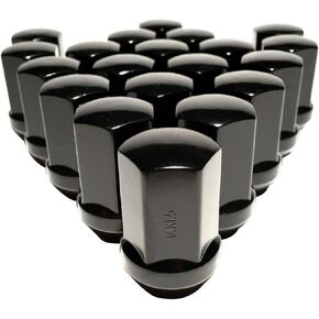Coyote - 20 Black 14x1.5 OEM Lug Nuts Compatible with RAM 1500 Durango Factory Wheel Lugs 1.5" Tall in Saudi Arabia