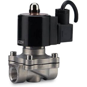 1/2 Quot; 1 Quot; 2 Quot; DN15-65 Stainless Steel Underwater Normally Closed Water Air Solenoid Valve AC220V DC12V 1Pcs(NPT-24V,DN20) in Saudi Arabia