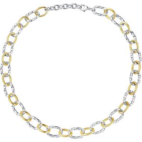 UNY JEWEL Luxury Fusion Twisted Cable Link Chain Necklace Designer Statement Women Jewelry Timeless Elegance Super Shinny in Kuwait
