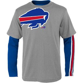 Outerstuff NFL Boys Youth 8-18 Squad 2 Piece Combo, Tee and Long Sleeve Shirt in Saudi Arabia