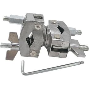 Drum Multi Angle Clamp Rotating Drum Set Cymbal Stand Expansion Mounting Clamp Mount Hardware for 1/2'' to 1'' inch Pipes in Saudi Arabia