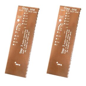 2PCS MM01 أداة تخطيط القناة ، فاصل القناة ، الحفر بمساعدة ، مرقس 1/2 "إلى 4" مواقف خروج المغلوب in Kuwait