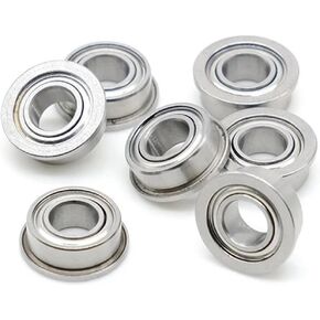 MF106ZZ Flange Bearing 6x10x3mm Miniature Flanged MF106 Z ZZ Ball Bearings 10Pcs in Kuwait
