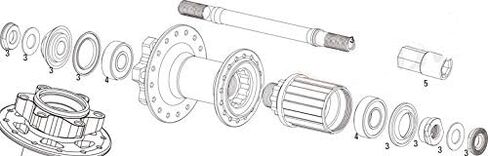 منتجات نقل الطاقة MR2437-2RS تحمل ABEC-3 كرة سيراميك تحمل MR 24377 RS BICYCLE BB90 BOUND 24 37 7 CERAMIC BALLS محامل 24377 مم محامل الكرة in Saudi Arabia