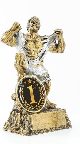 Monster Trophy - 6.75 Inch Tall - Engraved Victory Beast Award with 1st, 2nd or 3rd Place Insert - Customize Now in Saudi Arabia