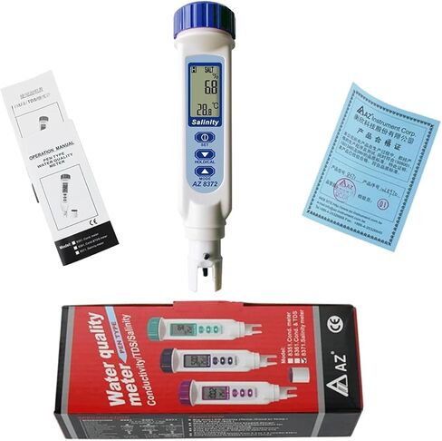 AZ8372 Meter Meter Type Salinity Tester Quality Salinity Meter AZ-8372 in Saudi Arabia