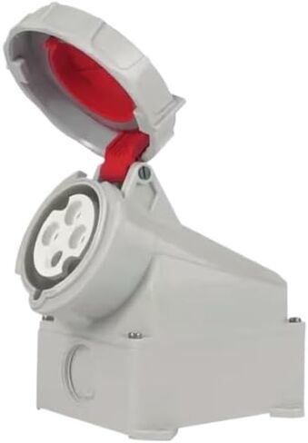 IP67 موصل قابس الطيران IP67 4 Core 32A مقبس صناعي مقاوم للانفجار ثلاثي الطور 220V (بدلة مثبتة على السطح) in Kuwait