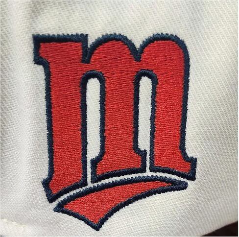 Mitchell & Ness Minnesota Twins MLB Off Word Pro Snapback Hat Cap - Off White in Saudi Arabia