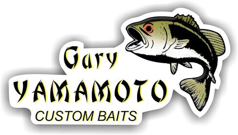 5" Gary Yamamto Decal Sticker Fishing Line, Lures, Rods, Baits in Saudi Arabia
