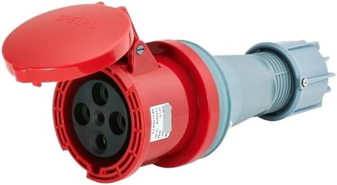63A 4-pin Aviation Industry Plug Connector IP44(Concealed Plug IP44) in Saudi Arabia
