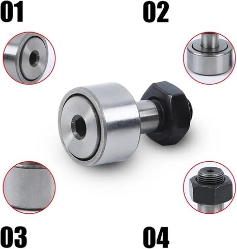 Bolt Type Needle cam Roller Bearing CF3 CF4 CF5 CF6 CF8 CF10 CF12 CF16 CF18 CF20 CF24 CF30 KR10 12 13 16 19 22 26 30 32 35 40 47(KR16(CF6)) in Saudi Arabia