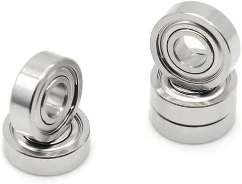 S695ZZ Miniature Bearing (10PCS) ABEC-7 Stainless Steel Bearing 619/5 R-1350ZZ S695ZZ 5x13x4 Mm 440C Material in Saudi Arabia