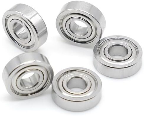 S695ZZ Miniature Bearing (10PCS) ABEC-7 Stainless Steel Bearing 619/5 R-1350ZZ S695ZZ 5x13x4 Mm 440C Material in Saudi Arabia
