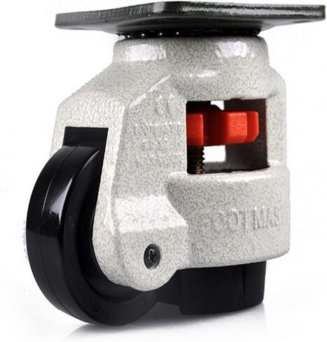 GD-40F 60F 80F Load 500KG Level Adjustment Wheel Casters Flat Support(1PCS GD-40S) in Saudi Arabia
