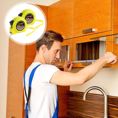 24 PCS MINI TIPE قياس الجزء الأكبر 6 أقدام قابلة للسحب سهلة القراءة سهلة القراءة الجيب شريط قياس ذاتي مع بوصة و CENTIMETERS لمصمم الديكور in Kuwait