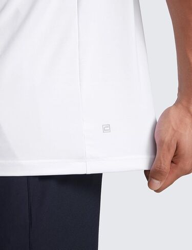 CRZ Yoga Cloudweight Mens Short Sleeve Polo قمصان خفيفة الوزن رطبة فتيل in Saudi Arabia