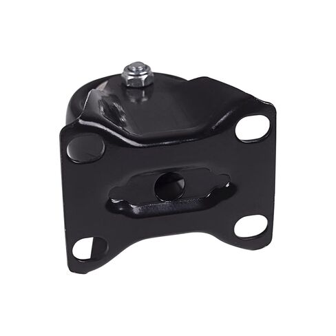 Heavy Duty 616 Lb Black 2.0 Inch Dia Fixed Castor Wheels Trolley Furniture Caster Pack of 4 in Kuwait