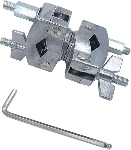 Drum Multi Angle Clamp Rotating Drum Set Cymbal Stand Expansion Mounting Clamp Mount Hardware for 1/2'' to 1'' inch Pipes in Saudi Arabia