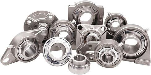 1 Piece Stainless Steel Narrow Vertical Outer Spherical Bearing Bracket SUCPA202 PA203 PA204 PA205 206 207(SUS304,SUCPA203 ID17) in Saudi Arabia